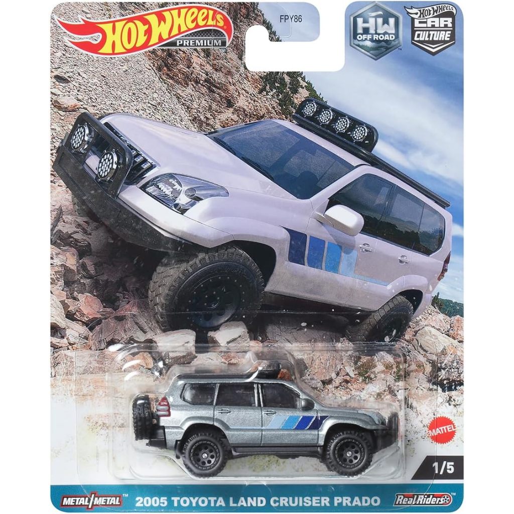 Hot Wheels Premium 2005 Toyota Land Cruiser Prado (HW OFF ROAD