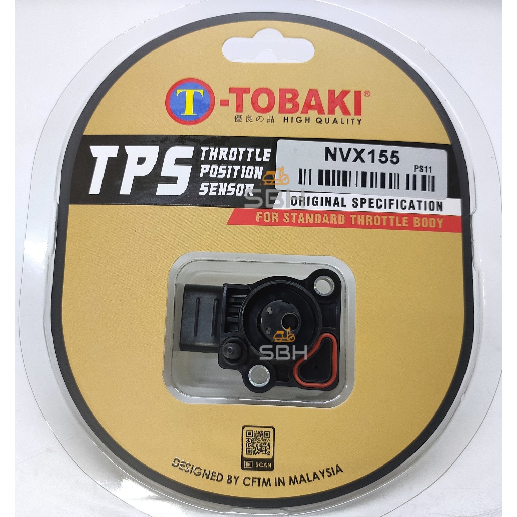 YAMAHA NVX155 R15 V2-V3 TPS THROTTLE POSITION SENSOR TOBAKI [STANDARD ...