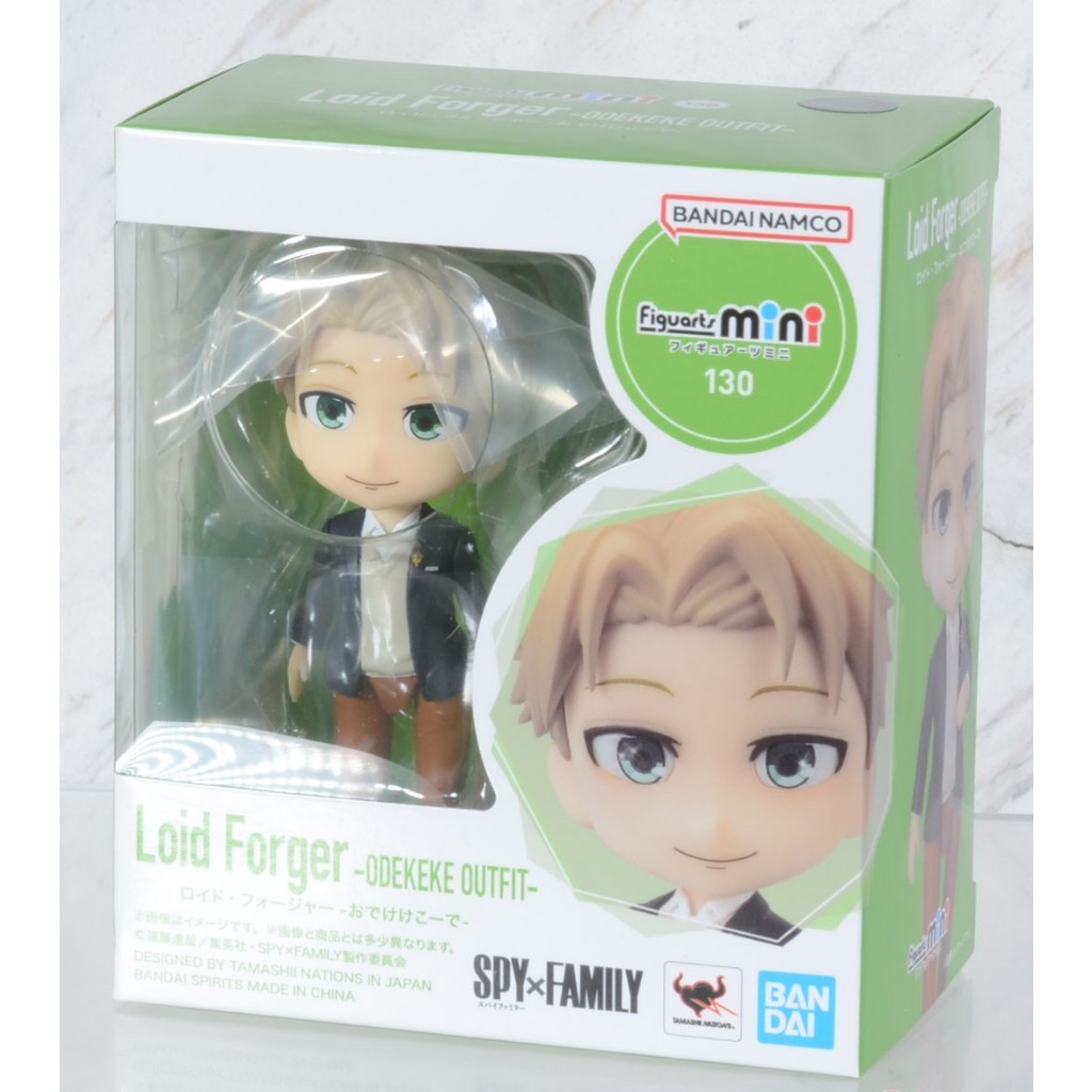 BANDAI SPIRITS Figuarts mini Loid Forger -Odekeke Co-de- Figures & Plastic Kits