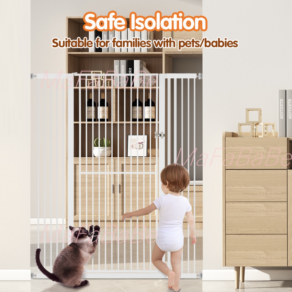 140cm PunchFree Pet Block AntiCat Dog Door Fence Fence Fence Isolation Fence Cat Fence Anti