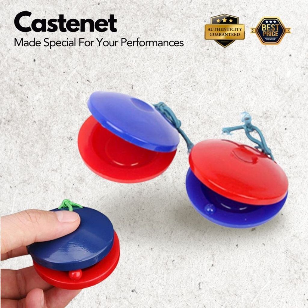 Red / Blue Castenet - DP-G10 | Shopee Malaysia