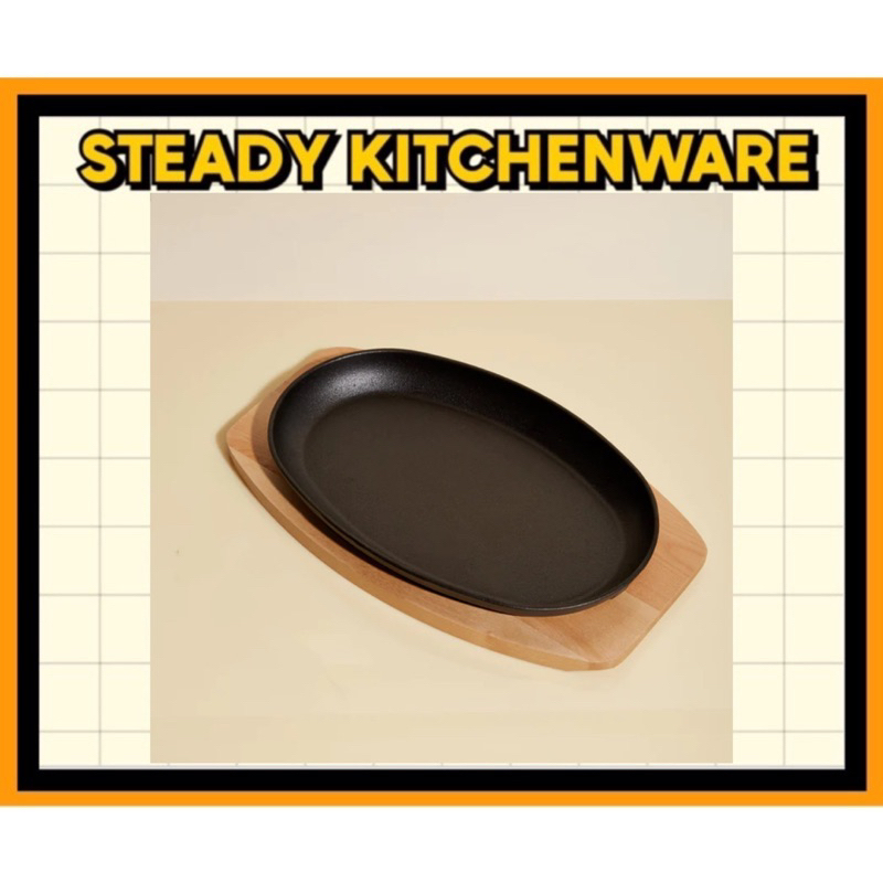 995 Sizzling Cast Iron Hot Plate / Sizzling Plate / Sizzling Mee Plate