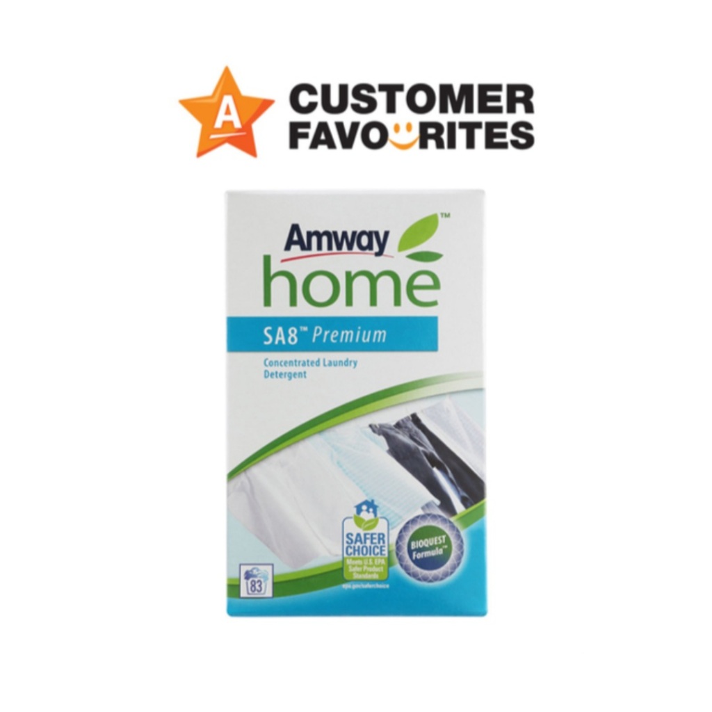 AMWAY SA8 PREMIUM CONCENTRATED LAUNDRY DETERGENT 1kg NEW | Shopee Malaysia