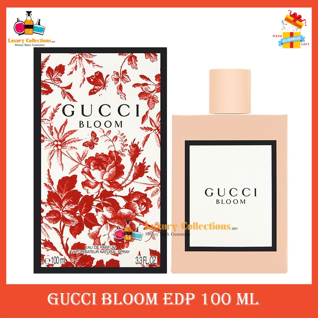 READY STOCK Gucci Bloom Eau De Parfum for women 100 ml Perfume Shopee Malaysia