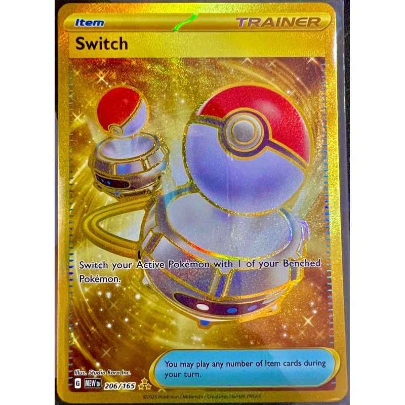 SWITCH - 206/165 Gold Secret rare | Shopee Malaysia