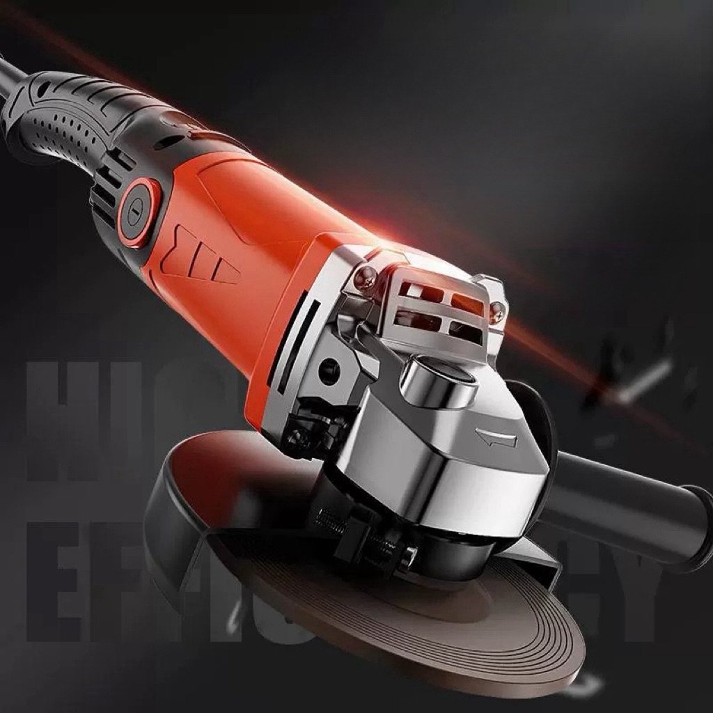 TOPWIRE 1000W Powerful Angle Grinder 6 Speed Adjustable With Long