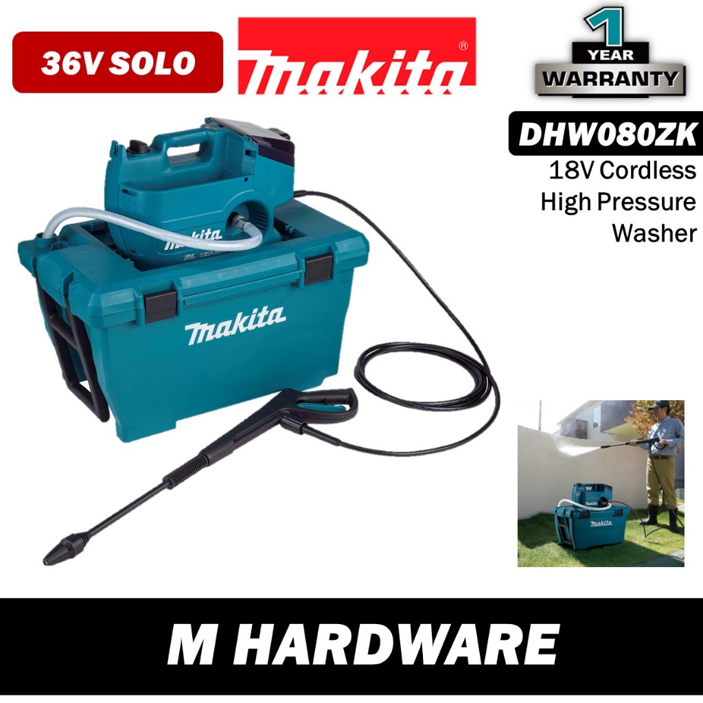 MAKITA DHW080ZK DHW080 Cordless Portable High Pressure Washer