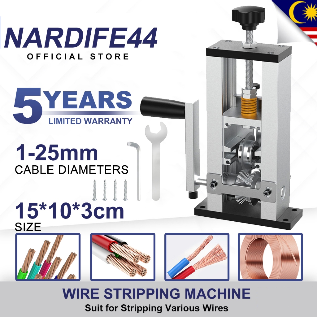 5 Years Warranty Wire Stripping Machine Waste Copper Wire And Cable ...