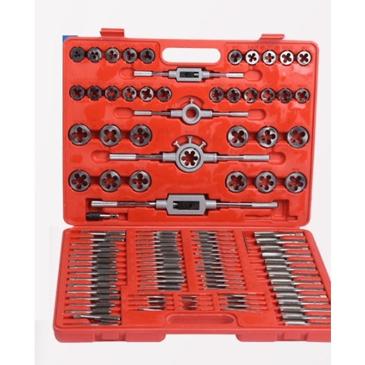 Ready 110Pcs Tap Die Set Tungsten Steel Titanium Die Combination Set ...