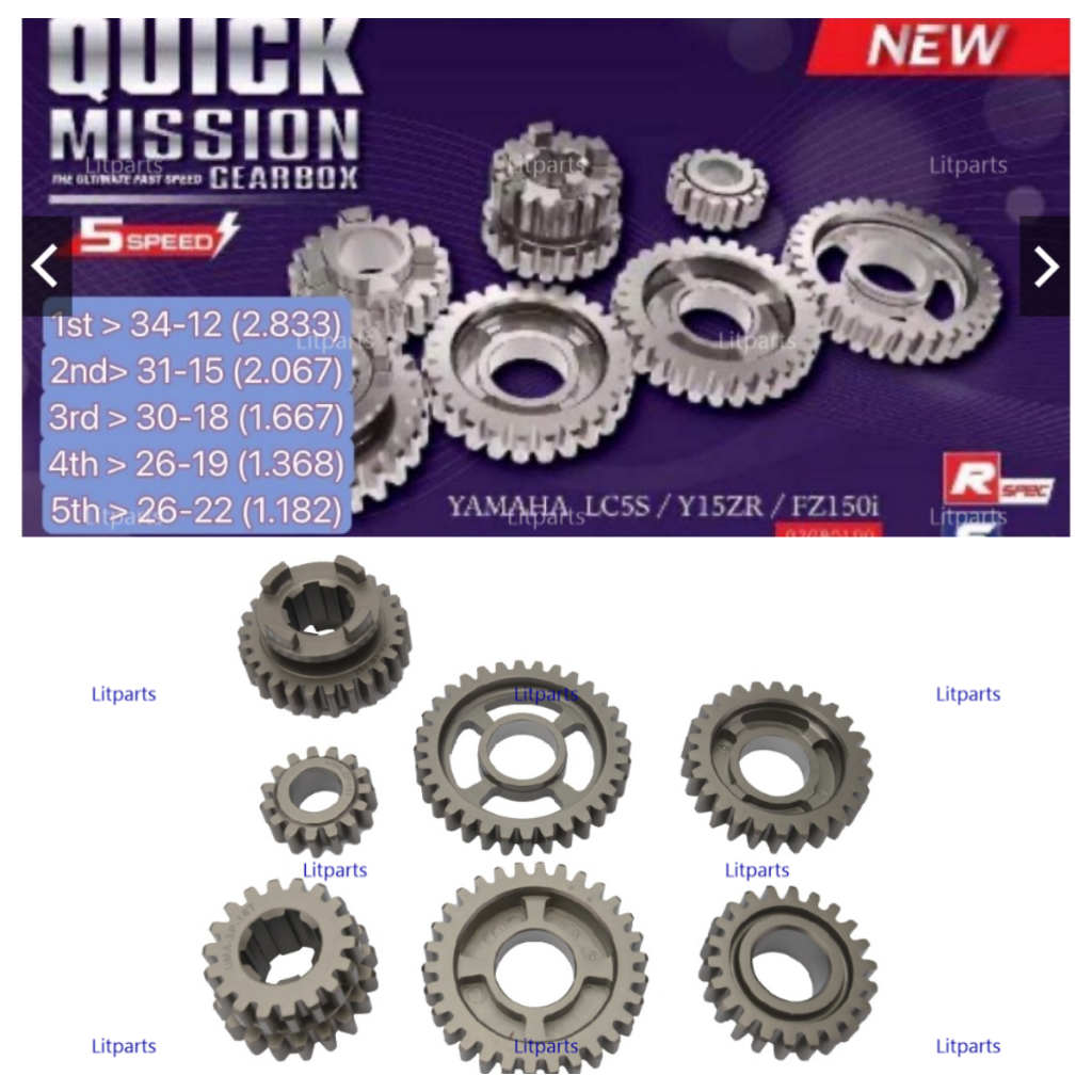 [100% ORIGINAL] Uma Racing Quick Mission Racing Gear Box Quickmission ...