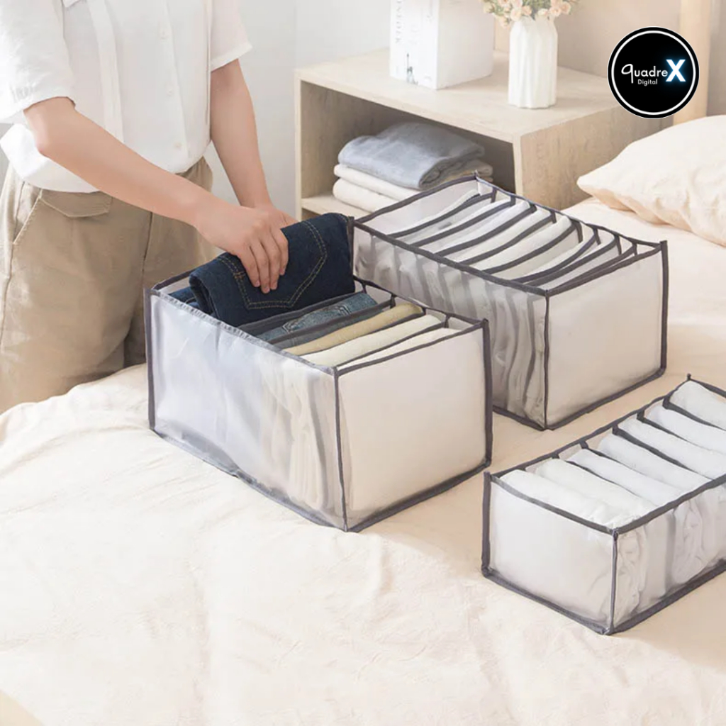Storage Box for clothes /Wardrobe Divider Storage Box / Foldable Jeans ...