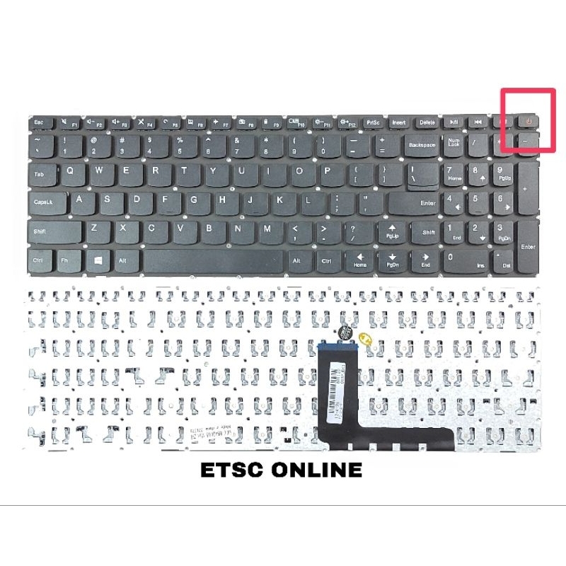 New Keyboard For Lenovo Ideapad 110-15IKB 110-15ACL 110-15AST 110-15IBR ...