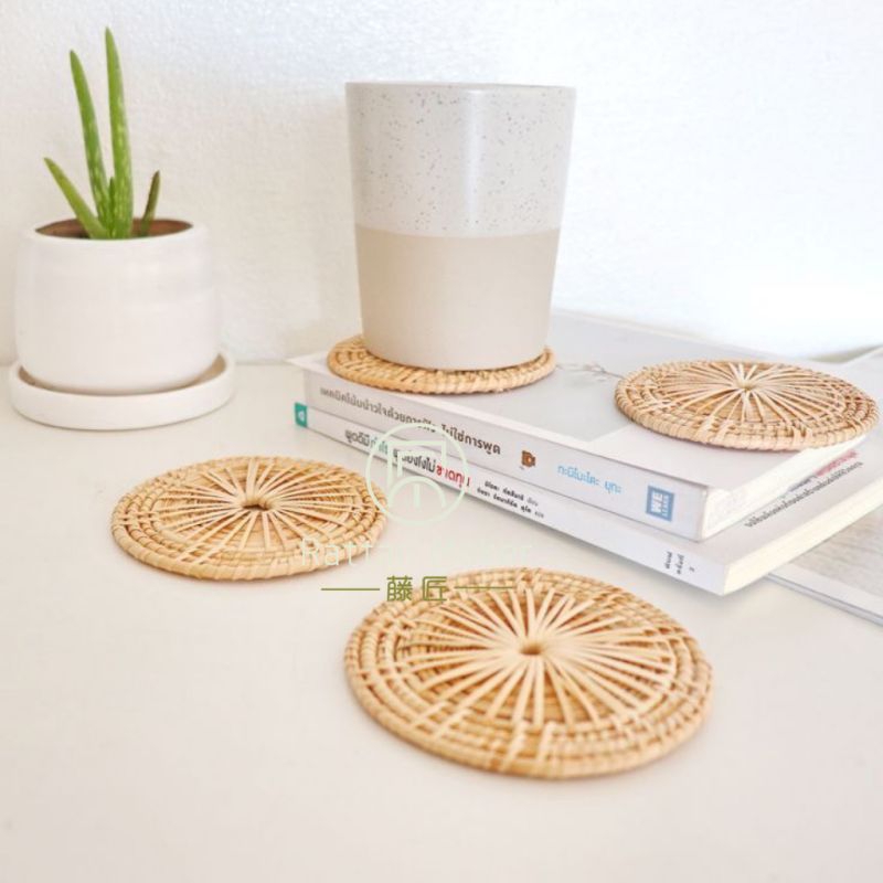 Alas Cawan Bunga Bulat / Lapik Cawan Bunga / Flower Cup Holder / Alas