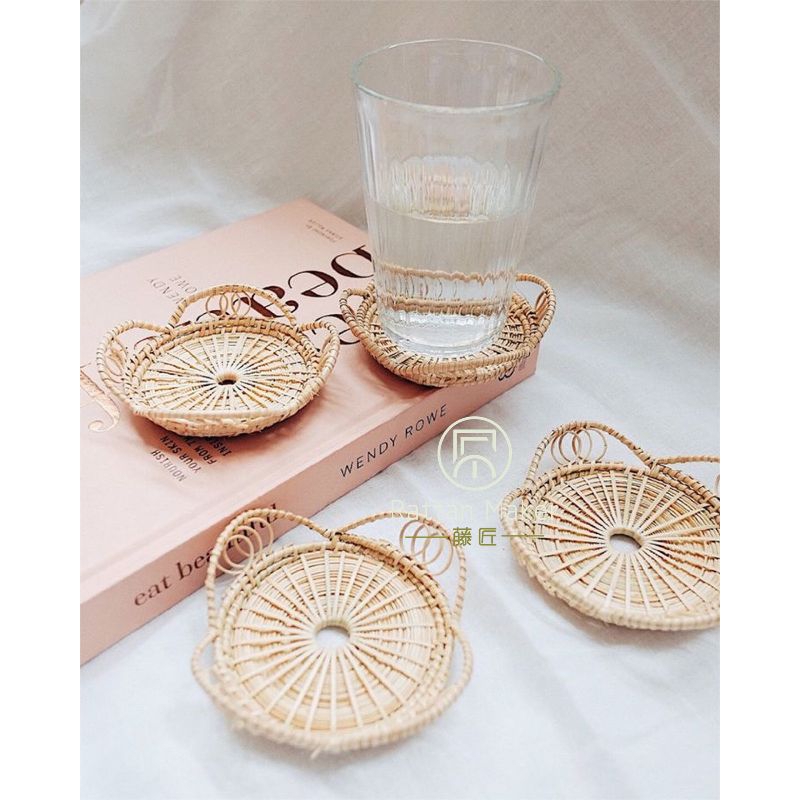 Alas Cawan Bunga / Lapik Cawan Bunga / Flower Cup Holder / Alas Gelas