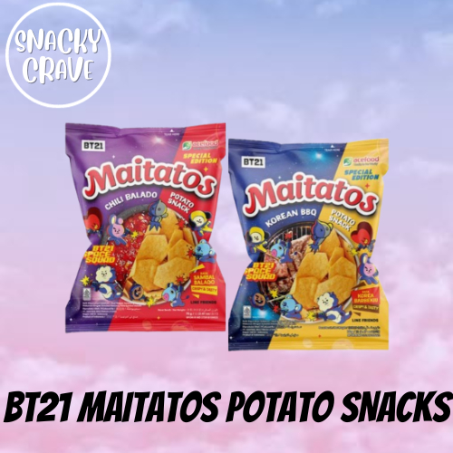 BT21 MAITATOS POTATO SNACKS 70G | Shopee Malaysia