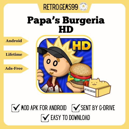 Android 💥 Papa #39 s Burgeria HD 💥 Game Unlocked MOD APK Android