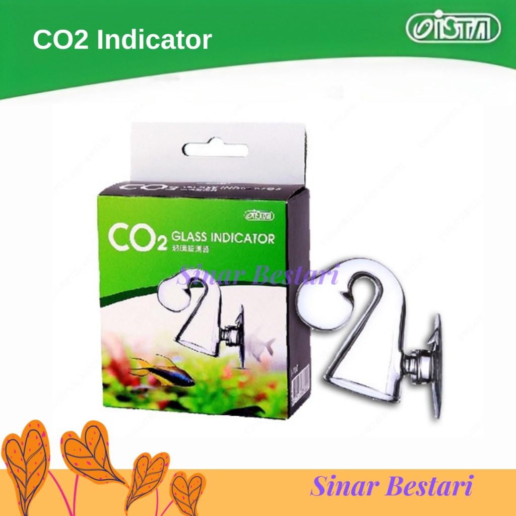 ISTA CO2 Indicator Musical Note Checker Pokok Air water plant