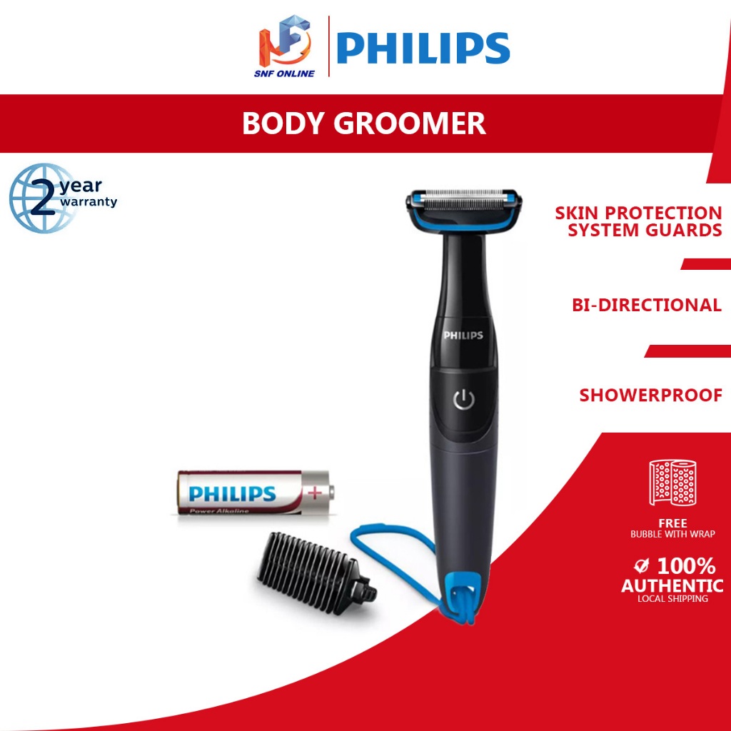 Philips Series 1000 Body Groomer with Skin Protector Guards