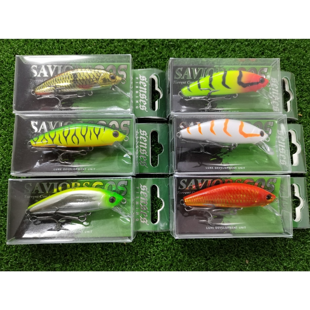 🔥2023 Senses Saviors 60S Sinking Hard Lure | Shopee Malaysia