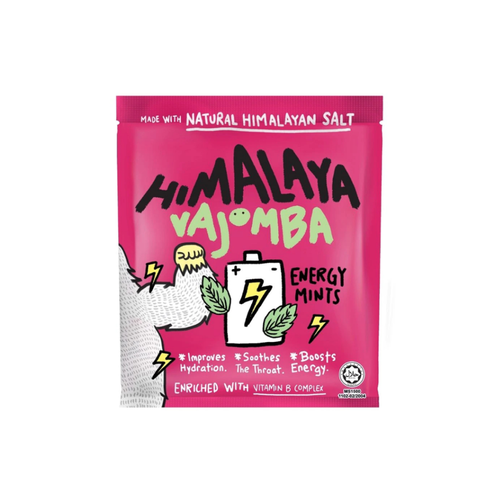 Himalaya Salt Candy Vajomba Actiwhoosh Mints, Honey Lime Mint, Ginger ...