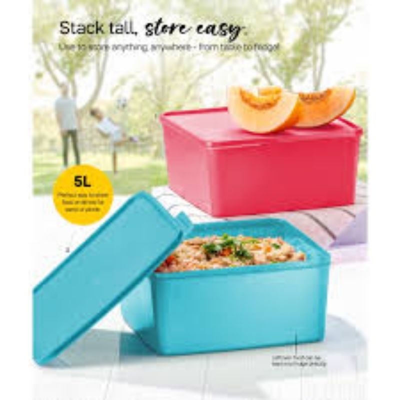 Tupperware Snack & Stack (1) 5.0L | Shopee Malaysia