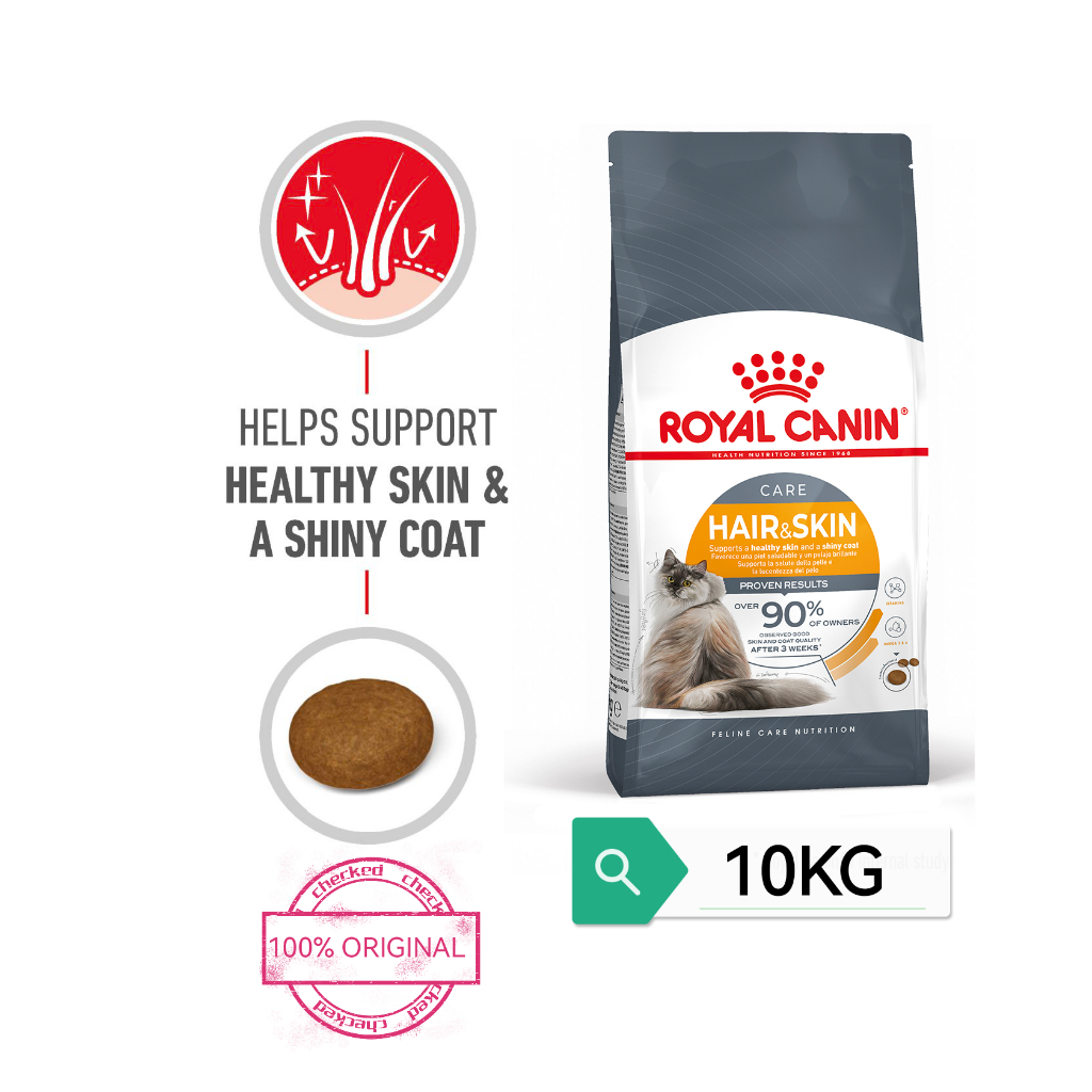 Royal canin hair cheap and skin 10 kg