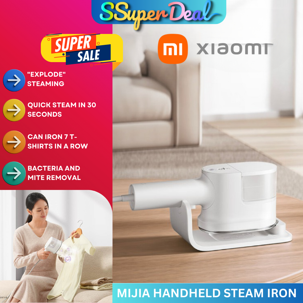 Xiaomi Mijia Handheld Steam Iron Ironing Machine Garment Steamer ...