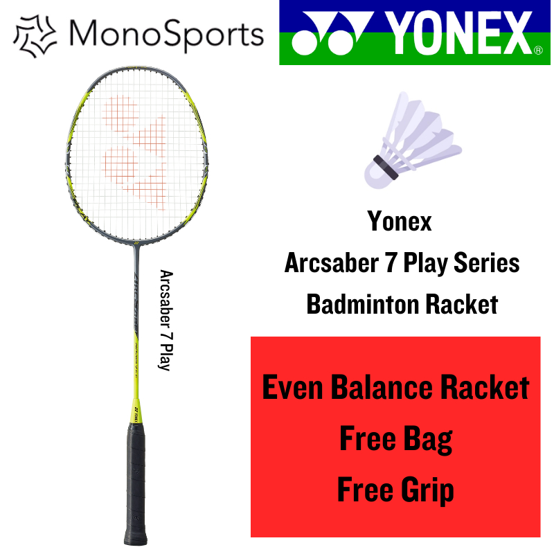 Monosports Yonex Arcsaber 7 Play Even Balance Badminton Racket 100