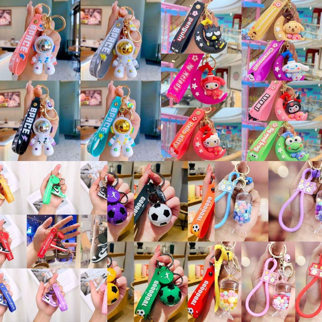 (MANY DESIGN ) KEYCHAIN CARTOON TALI KUNCI | Shopee Malaysia