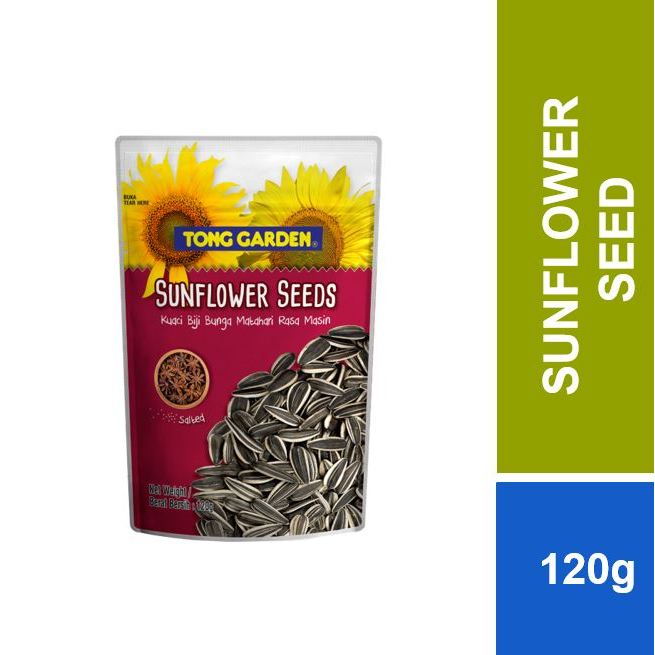 Tong Garden Sunflower Seeds With Shell Salted 120g Shopee Malaysia