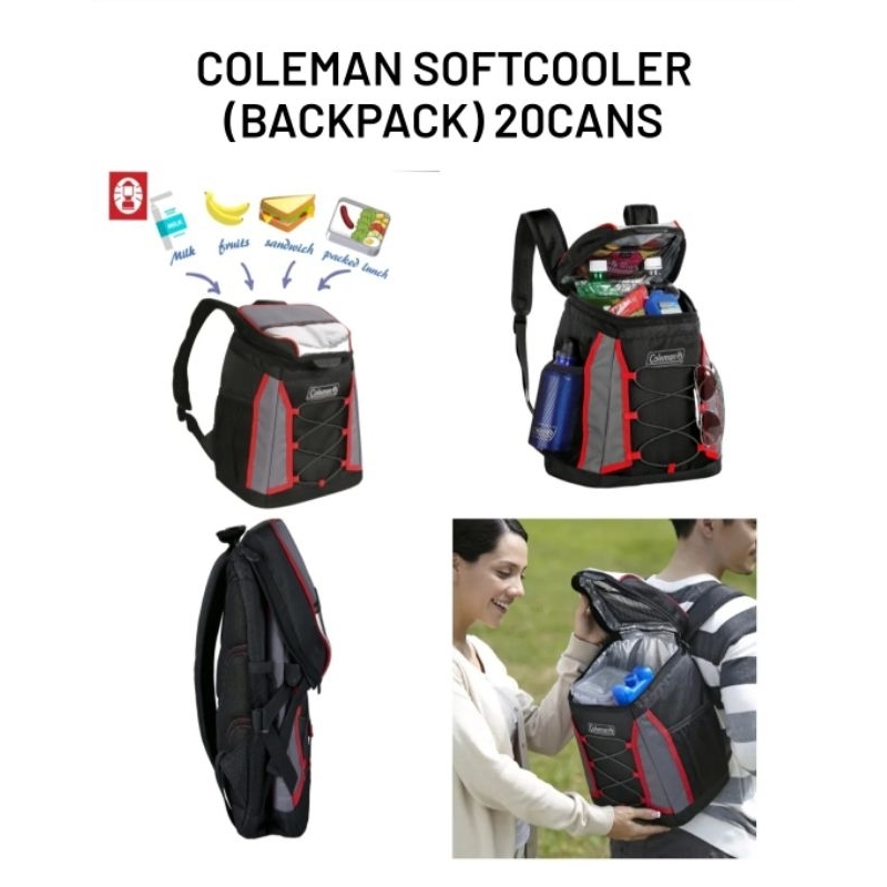 Coleman insulated outlet backpack