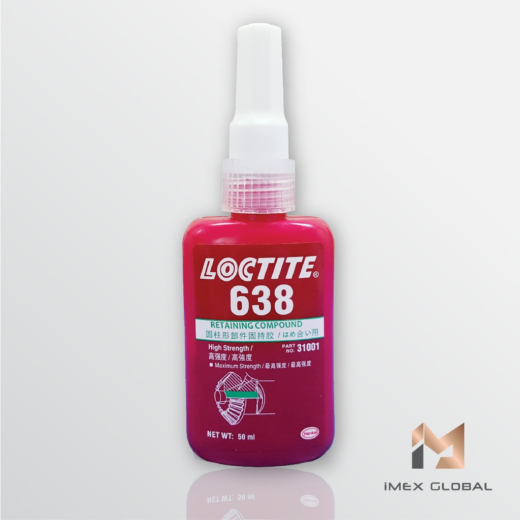 Loctite 601 603 609 620 638 640 641 648 Retaining Compound 50ml ...