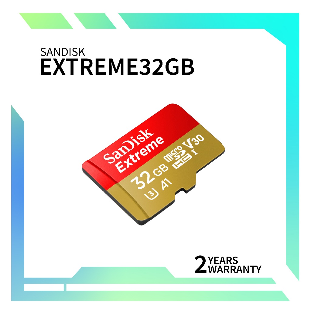 Sandisk Extreme Microsdxc Uhs I Card 32gb64gb128gb256gb Shopee Malaysia 1759