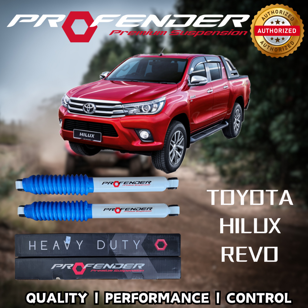 Mm Big Bore Profender Heavy Duty Shock Absorber Toyota Hilux Revo Gun Shopee Malaysia