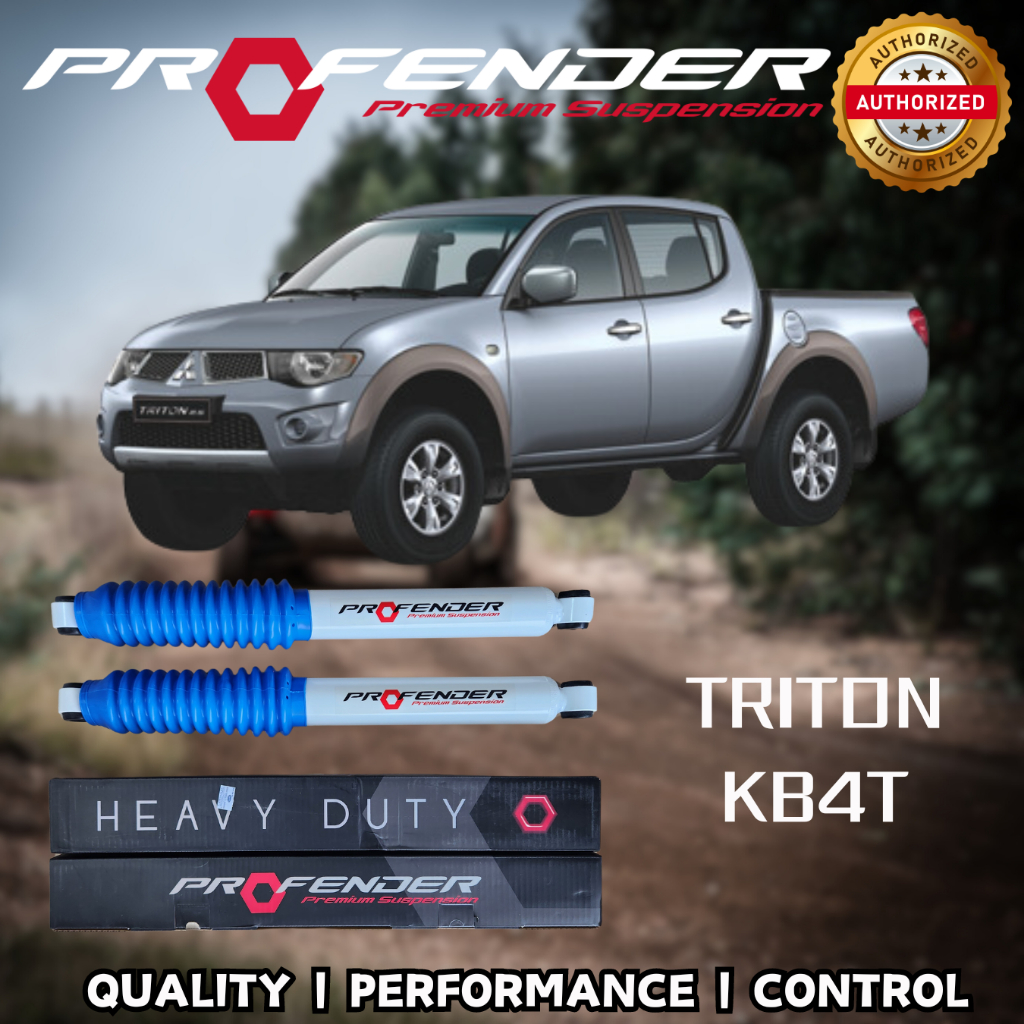 Mm Big Bore Profender Heavy Duty Shock Absorber Mitsubishi Triton Kb T Shopee Malaysia