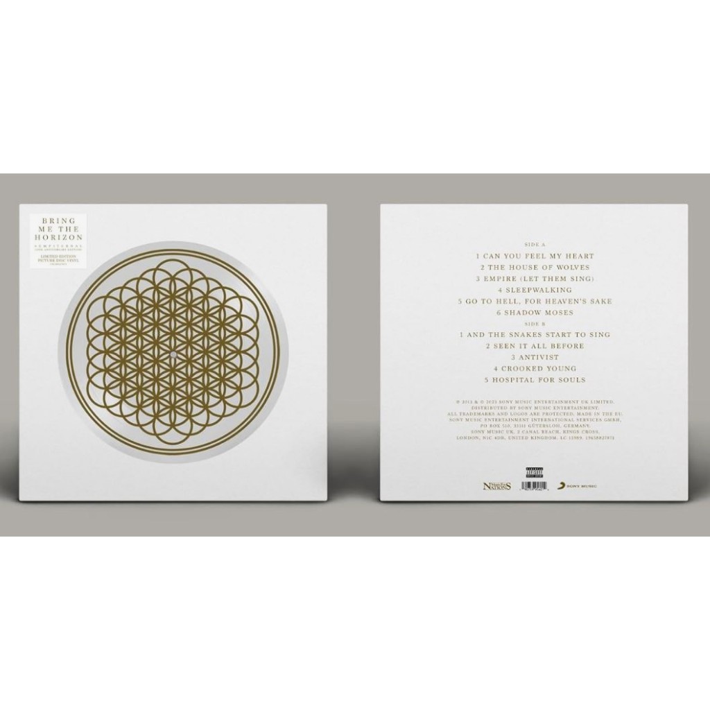 Bring Me The Horizon Sempiternal ( Limited Edition Anniversary PICTURE Disc Vinyl / LP ) 2023