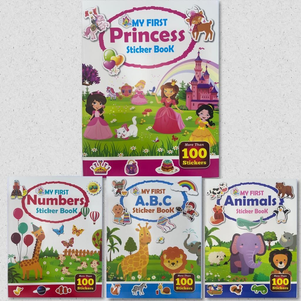 [PRASEKOLAH] My First Sticker Book (Ready-Stock) | Shopee Malaysia