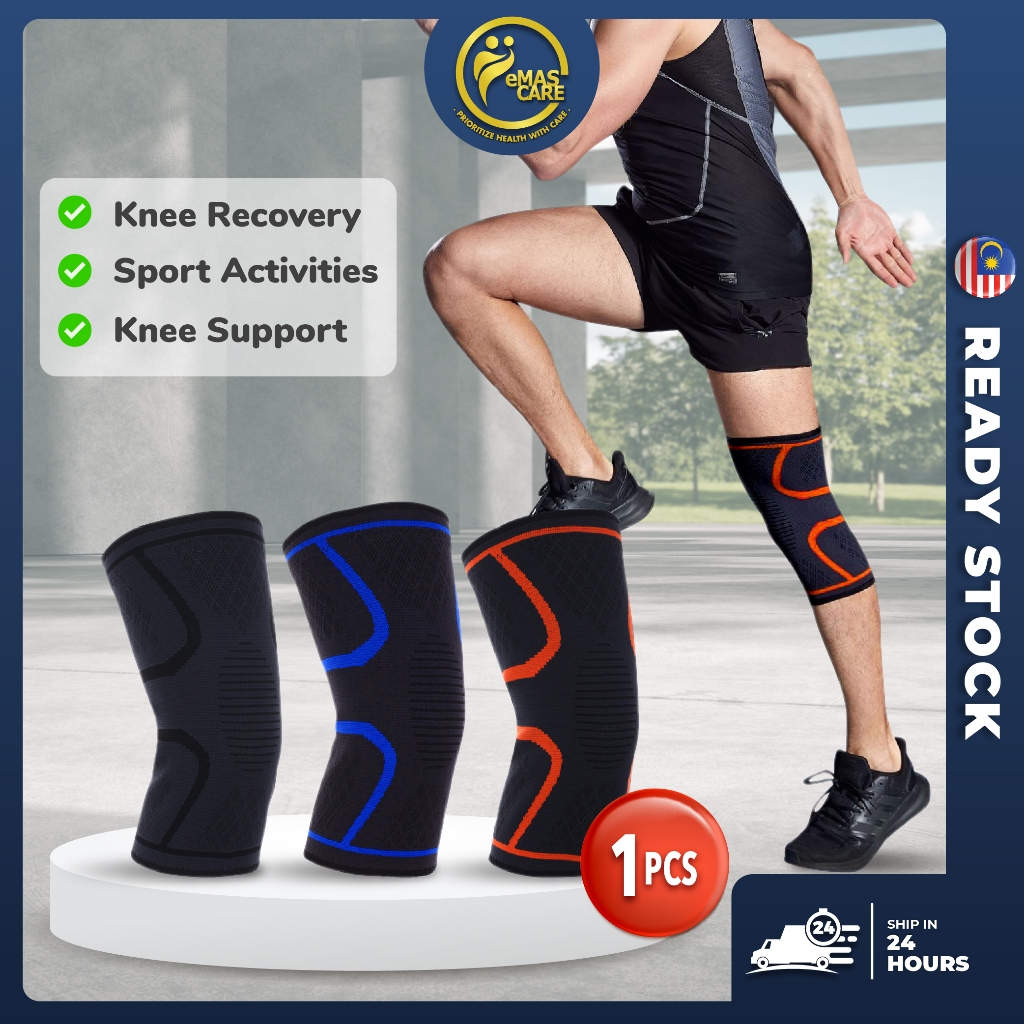 1 Pcs Sport Breathable Knee Guard Protector Support Brace Pad Single ...