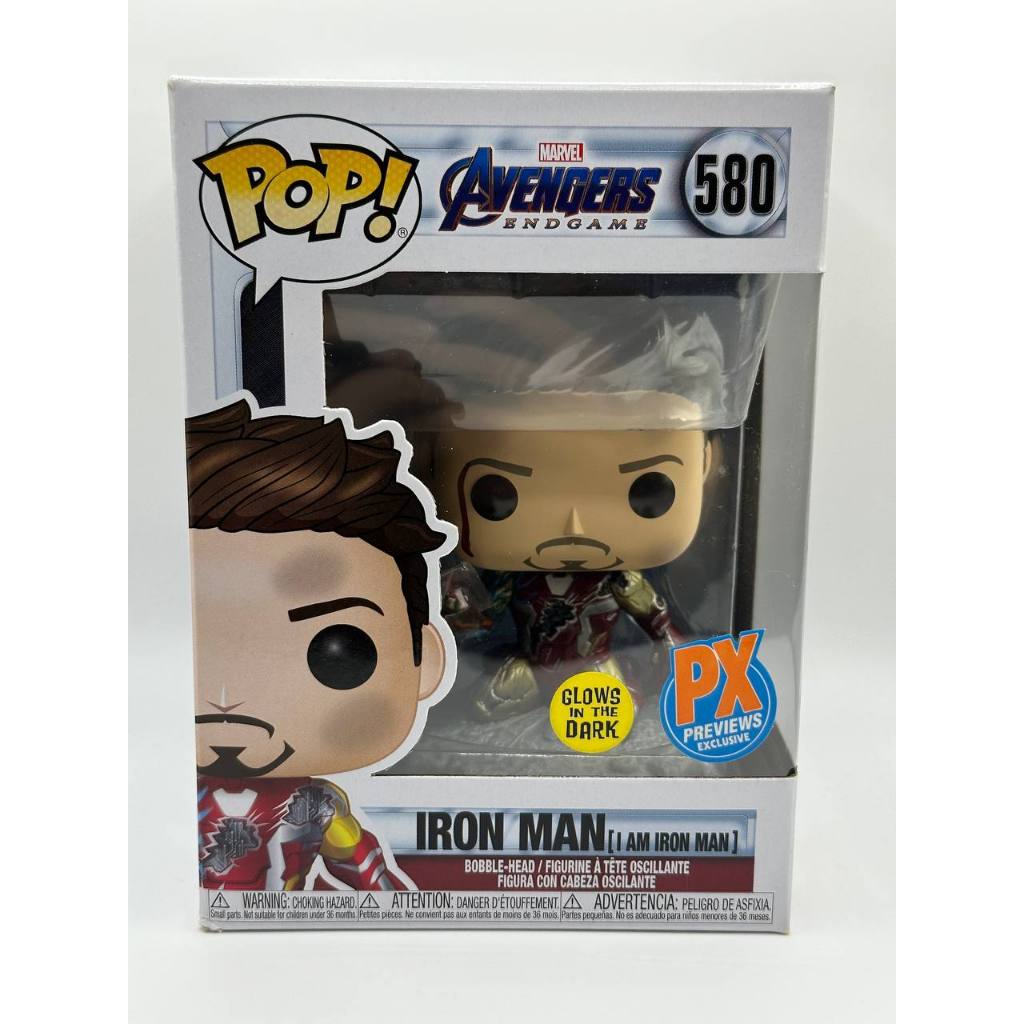 Funko Pop! Marvel Avengers Endgame #580 Iron Man (I Am Iron Man ...