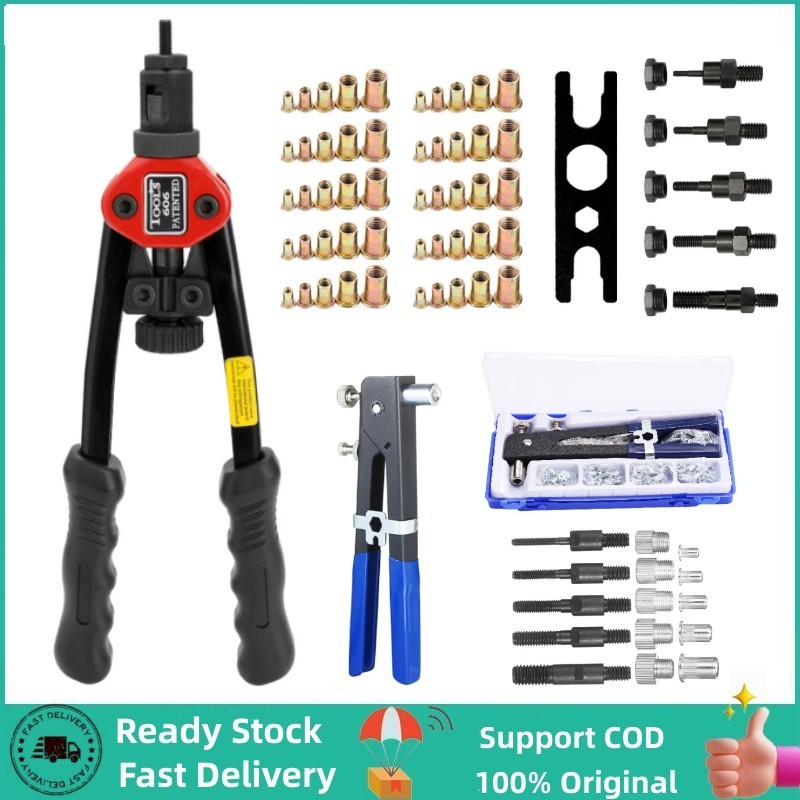 🔥Ready Stock🔥Manual Rivet Gun Riveting Machine Nut Tool M3-M8 Threaded ...