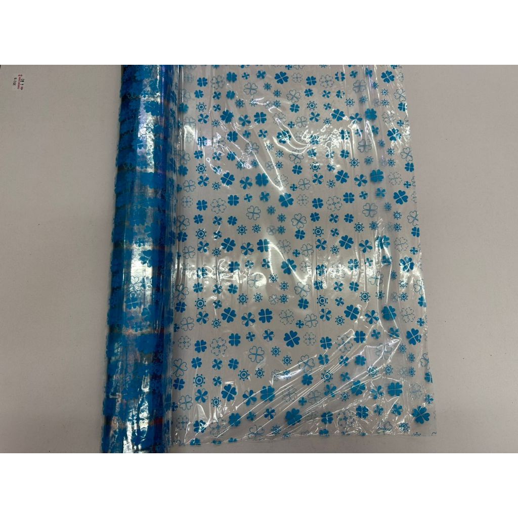 Plastic Hamper Flower Shape OPP Wrapping Paper / Kertas Bungkus Bunga ...