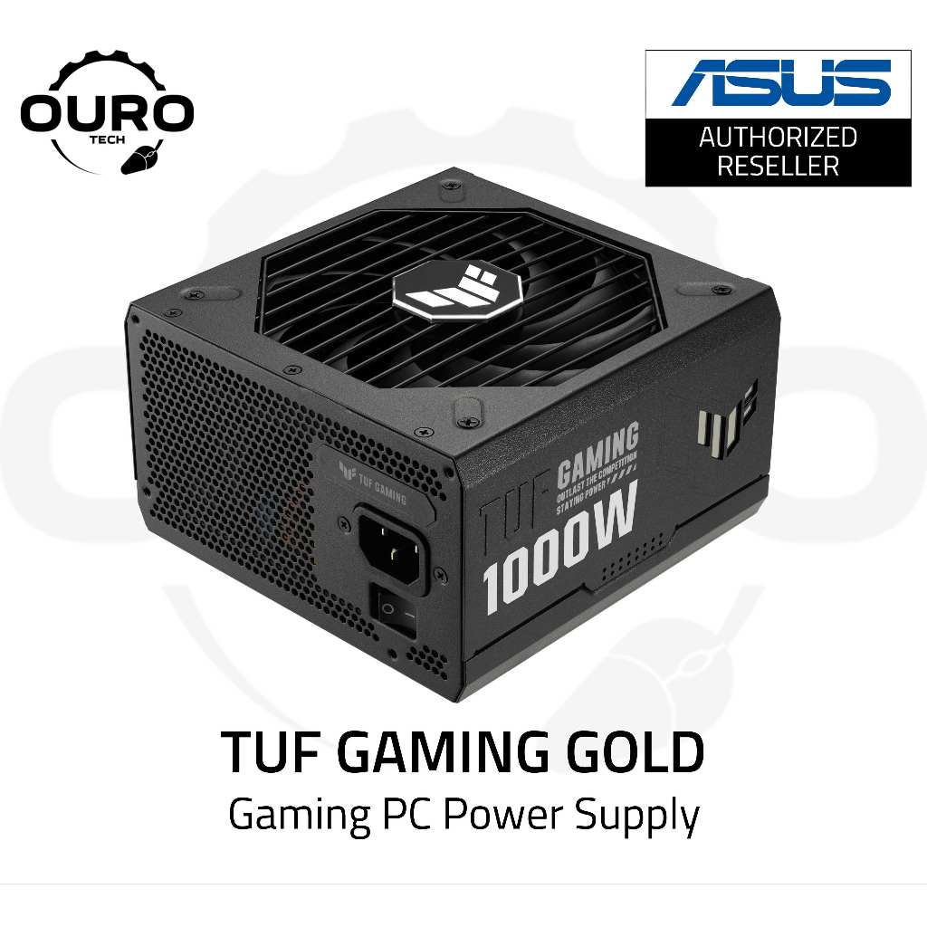 Alimentation PC Asus TUF Gaming 1000G ATX 3.0 - 1000W 80 Plus Gold - Modulaire ? (à Vérifier)