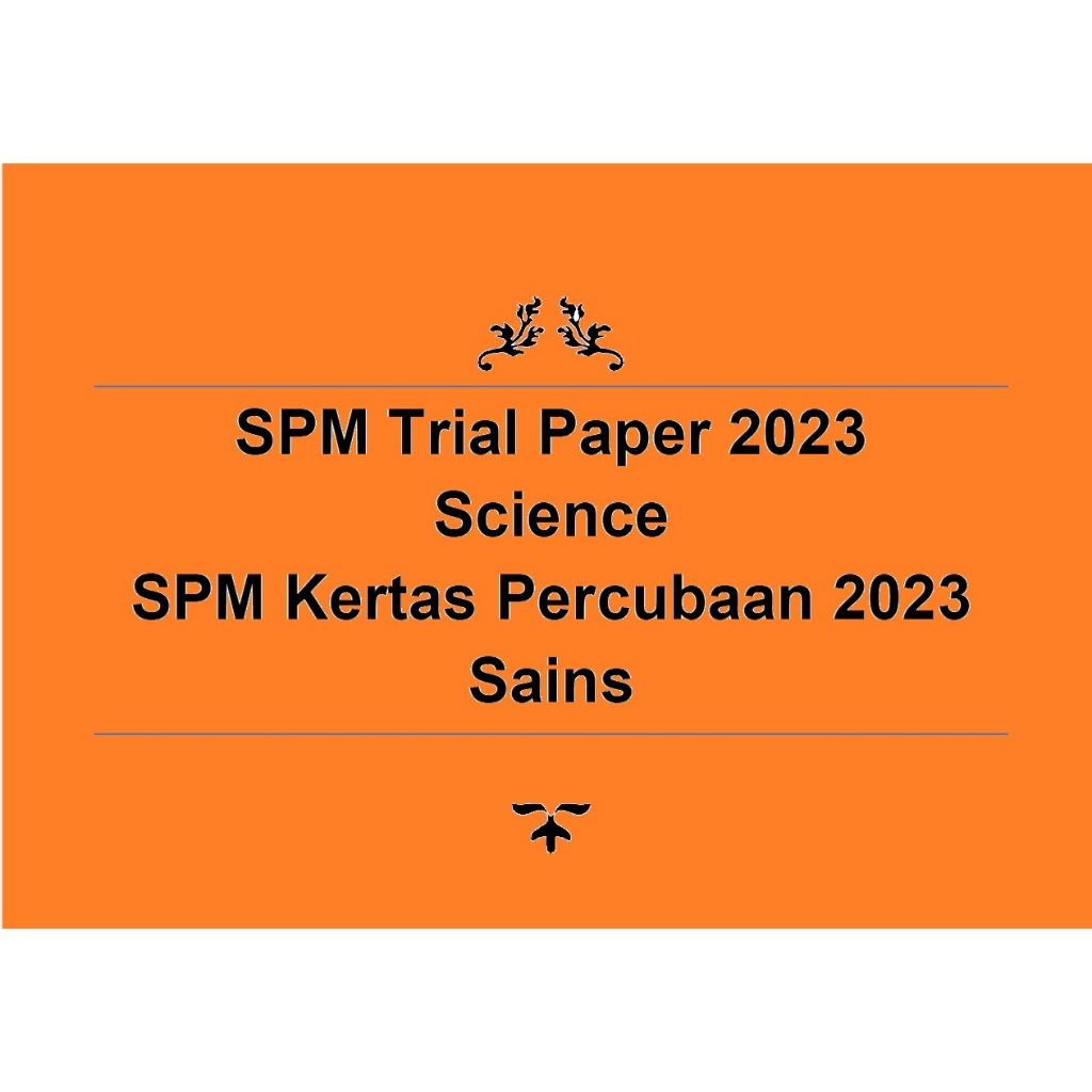 Soalan trial spm 2024 jill romona