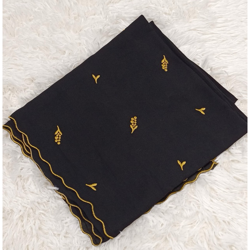 SHAWL SULAM / TUDUNG SULAM / SULAM KLASIK | Shopee Malaysia