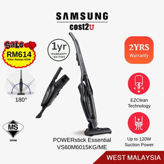 samsung powerstick vs60m6015kg vacuum cleaner