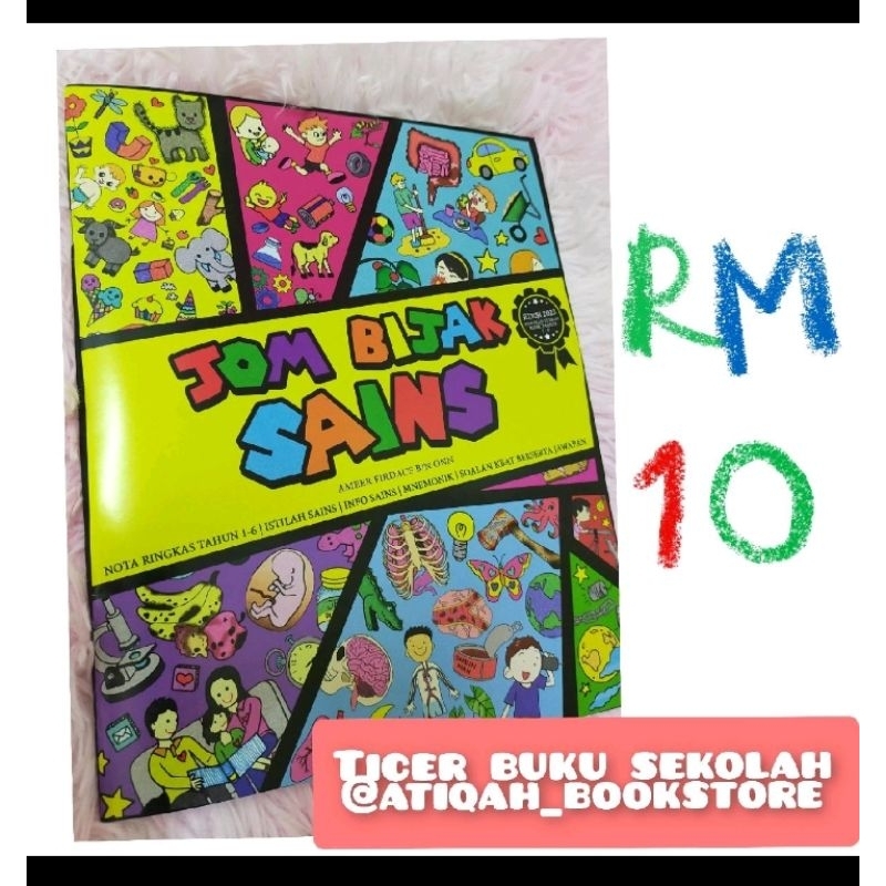 Buku Jom Bijak Sains | Nota Sains Tahun 1-6 | Shopee Malaysia