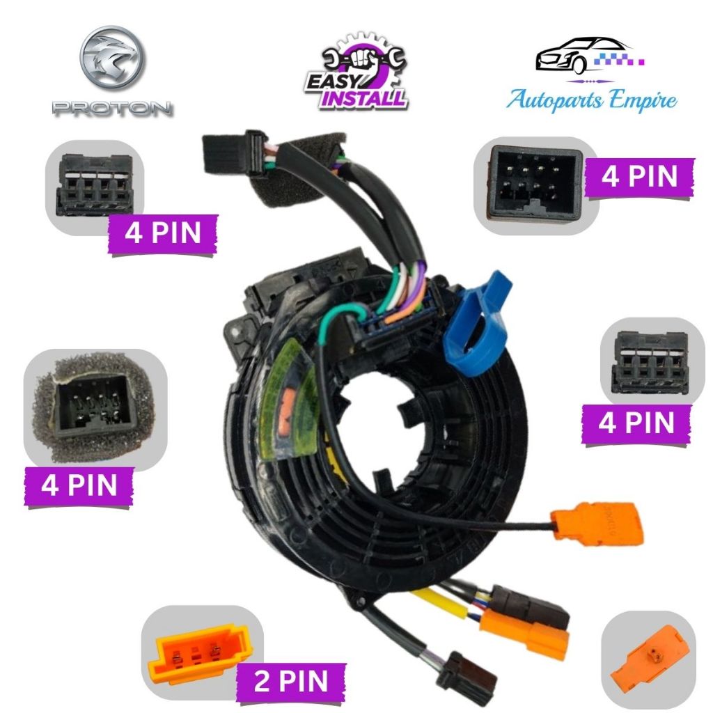 Proton Exora / Waja Campro /Gen-2 / Persona 】Airbag Spiral Cable ...