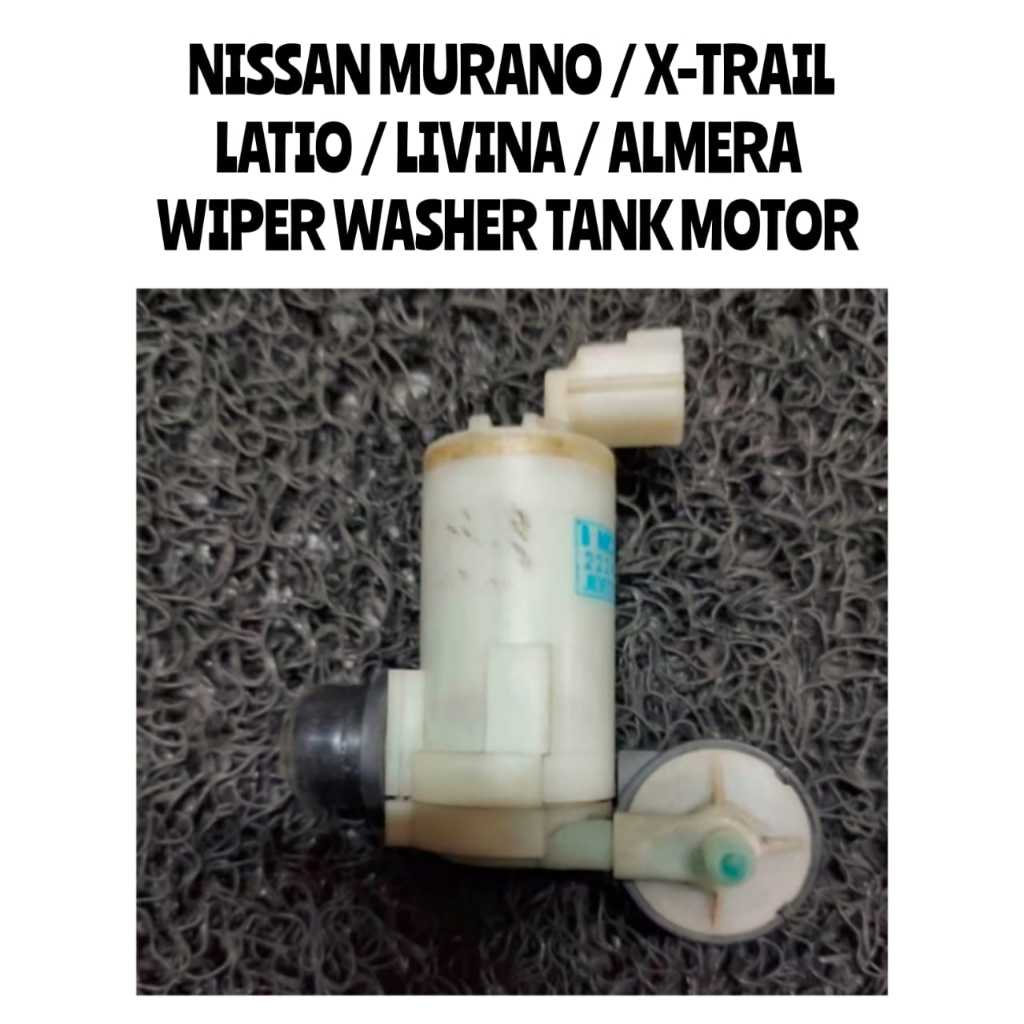 Wiper Washer Tank Motor Nissan Murano / XTrail / Latio / Livina