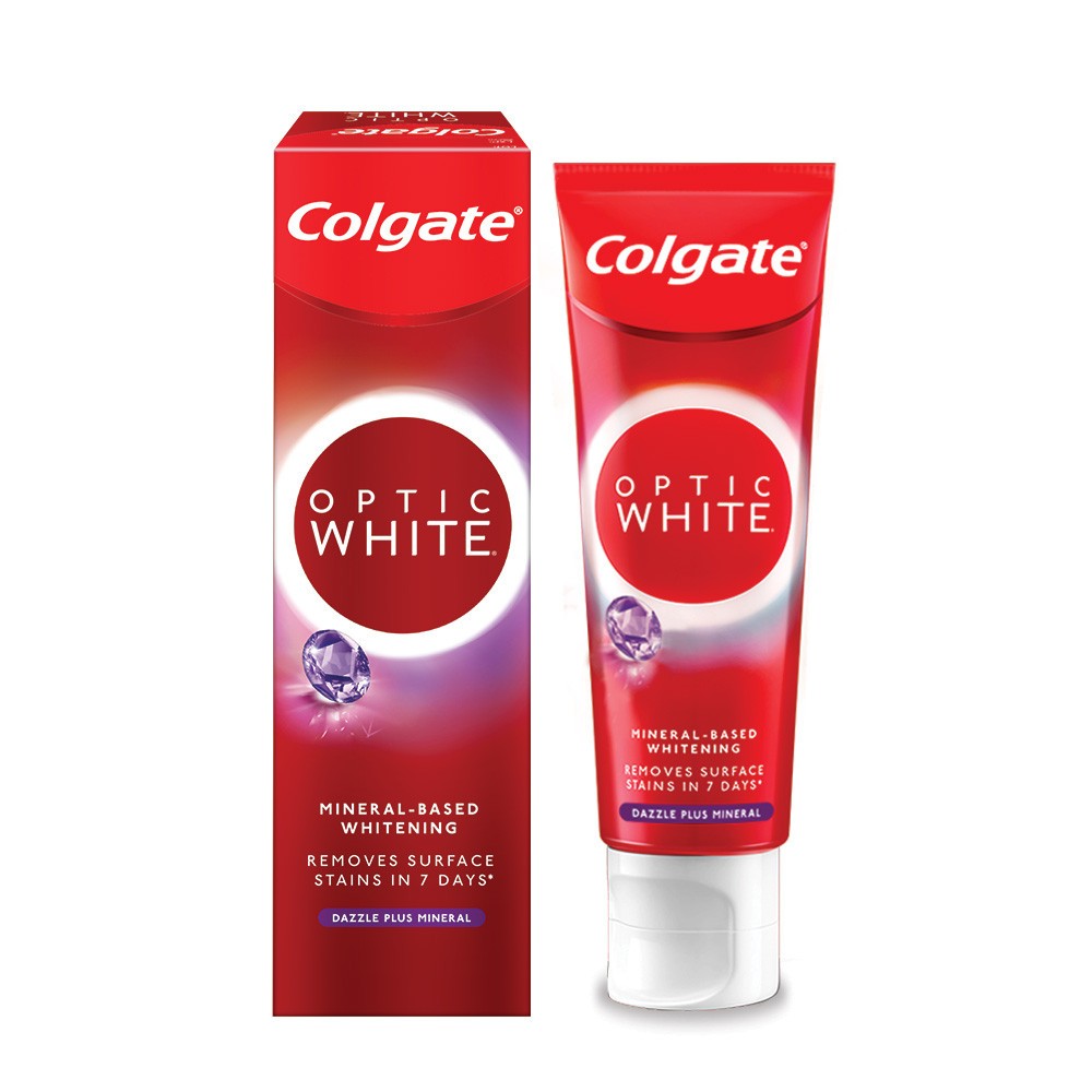 COLGATE Toothpaste Optic White 2X100G(EXP:2026) | Shopee Malaysia