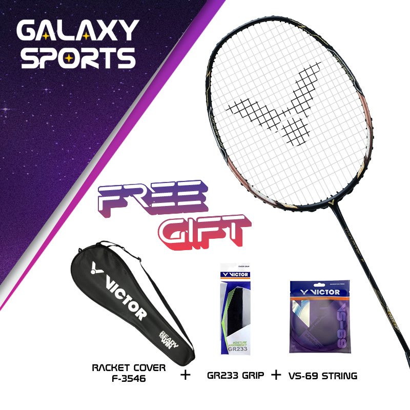 VICTOR Thruster F Enhanced Edition Badminton Racket TK-F-C | Shopee ...